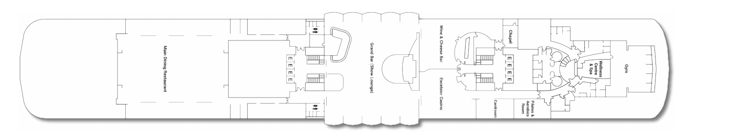 Deck: ‘Deck 8’ / Vessel: ‘Celestyal Experience’ cruise ship