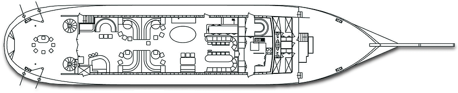Deck: ‘’ / Vessel: ‘Galileo’ motor sailer cruise ship