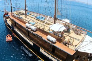 The 'Galileo' motor sailer cruise ship
