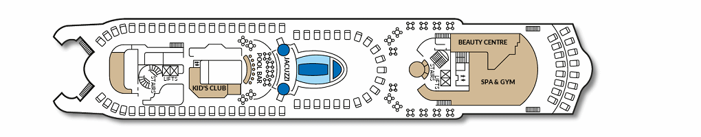 Deck: ‘Deck 8 (Ouranos)’ / Vessel: ‘Gemini’ cruise ship