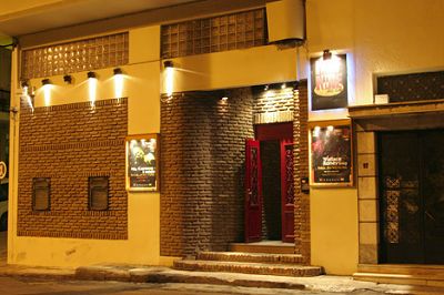 The entrance of Half Note Jazz club