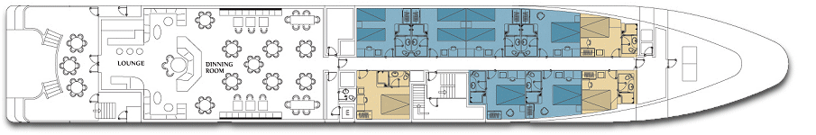 Deck: ‘’ / Vessel: ‘Harmony V’ mega yacht cruise ship