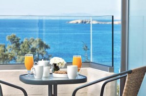 Breakfast at the balcony