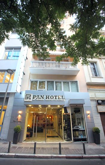 The Pan hotel in the Athens centre