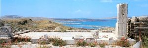 The island of Delos