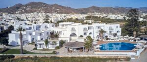 The Galaxy Hotel on the island of Naxos