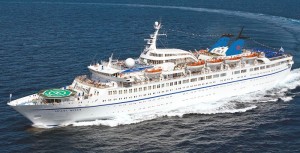 The 'Orient Queen' cruise ship