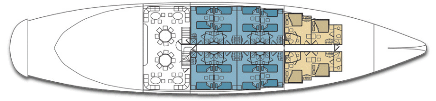 Deck: ‘’ / Vessel: ‘Panorama II’ sail cruiser cruise ship