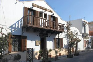The Cava d'Oro hotel in the old town of Rhodes
