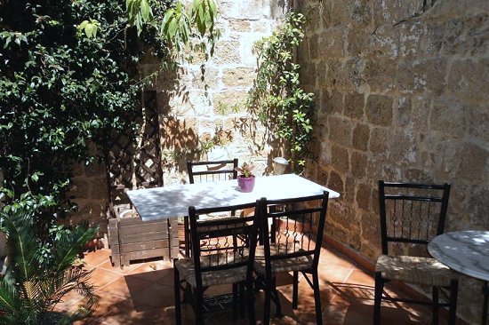 The courtyard