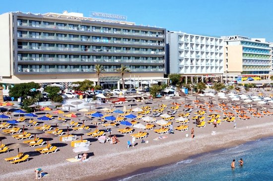 The Mediterranean hotel in Rhodes