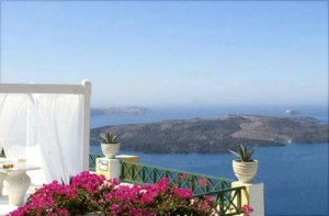 View to the Caldera from the 'Dana Villas'