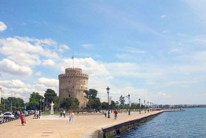 The White Tower in Thessaloniki