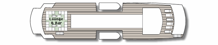 Deck: ‘360<sup>o</sup>/Sun’ / Ship: ‘Variety Voyager’ mega yacht cruise vessel / Cruise company: Variety Cruises