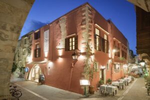 The Veneto hotel in the old town of Rethymno, Crete.