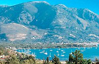 The view over Vlicho Bay